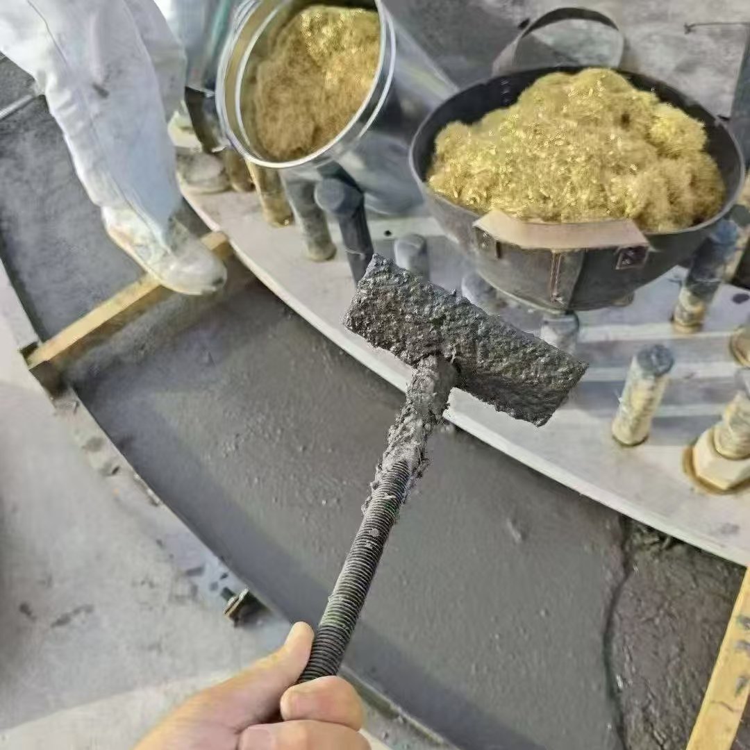 定兴C120钢纤维高强无收灌浆料 轧机压缩机汽轮机发电机锻压设备底座灌浆材料